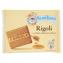 Mulino Bianco Biscotti Frollini Rigoli con Miele Italiano, Perfetti per la Colazione- 800 g - 1