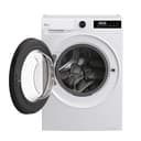 Hoover Pro Wash Series 3 11kg Freestanding Washing Machine, 1400 RPM, A-30% Rated, AI Silent Motion, hOn App, 16 Programmes, ProActive Wash, White & Black Door, 62x60x85 cm - HBR 411BL9-80 - 5