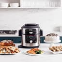 Ninja Foodi MAX Olla eléctrica multifunción con SmartLid, 7,5 l, 12 funciones de cocción en 1, Olla a presión, Freír con aire, Cocción lenta y más, acero inoxidable, OL650EU - 9