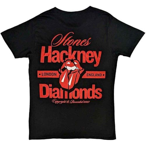 The Rolling Stones Camiseta Hackney Diamonds Hackney London Nuevo Oficial Negro Size XL