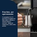 De'Longhi Magnifica S ECAM22.110.B Macchina da Caffè Automatica per Espresso e Cappuccino, Caffè in Grani o in Polvere, 1450 W, Nero - 7