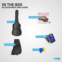 MAX Guitarra Acústica Eléctrica Sunburst - Set Completo con Amplificador 40W, Funda, Afinador Digital, Correa, Púas y Cuerdas de Repuesto - Perfecta para Principiantes y Profesionales - 10