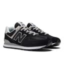 New Balance Nb 574, Sneakers Uomo, Nero Black Evb, 43 EU - 9