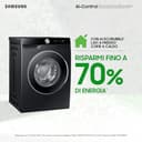 Samsung Lavatrice AI Control WW90DG6U85LB/U3 Libera installazione, 9 Kg, 1400 RPM, Wifi, Ecodosatore, Vapore, Carica Frontale, Corpo: Nero, Oblò: Nero, 60l x 85h x 60p cm, Normal - 4
