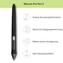 Wacom Cintiq 22 Kreativ-Stift-Display Tablet (mit Standfuß, zum Illustrieren & Zeichnen direkt auf dem Bildschirm, mit Full-HD-Display (1.920 x 1.080), Wacom Pro Pen 2, geeignet für Windows & Mac) - 2