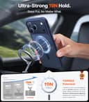 TORRAS for iPhone 17 Pro Case with MagSafe, 12FT Military Grade Shockproof, Durable & Sturdy & Velvety Touch, Magnetic Protective case for iphone 17 pro cover, Blue - 5