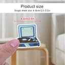 GWAWG Pop-Sänger-Aufkleber, beliebte Sänger-Aufkleber, wasserdichte Vinyl-Aufkleber für Gitarre, Laptop, Wasserflaschen, Bücher, Skateboard, Koffer, 150 Stück - 2