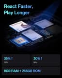 OPPO Reno14 F 5G 8+256GB, AI Android Unlocked Smartphone, 6.57" 120Hz AMOLED Display, 50+32MP AI Camera, 6000mAh Battery, IP69 Water Resistance, Luminous Green (Include 45W SUPERVOOC Charger) - 7