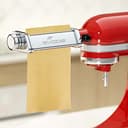 GVODE Accessorio per pasta per KitchenAid, comprendente un rullo per sfogliare la pasta, un taglia spaghetti e un taglia fettuccine per Kitchenaid robot da cucina - 5