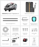 YARDCARE N1600PRO – Robot tagliaerba senza filo perimetrale con navigazione RTK & Vision, fino a 1600 m² percorso di taglio a U, gestione multi-area, controllo tramite app - 12