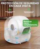 PETKIT PUROBOT MAX Pro 2 Arenero Gatos Autolimpiable, Entrada Mayor, Cámara AI, Arenero Autolimpiable para Gatos, 2,4 G y 5 G WiFi, Seguimiento Sanitario, Eliminación de Olores, 76L, para Varios Gato - 7