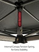 Gorilla Gazebo ® Pop Up 3x3m Heavy Duty Waterproof Commercial Grade Market Stall 4 Side Panels Leg Weights Pegs and Wheeled Carrybag - 4