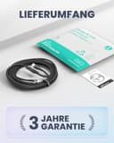 INIU Link Kabel mit Ladeanschluss [5m], Kompatibel mit Oculus Meta Quest 3/Quest 2/1/Quest Pro und Pico 4/PC Steam VR Zubehör, High Speed 2.5Gbs USB C Datenkabel PC zu PC für VR Headset Accessories. - 8