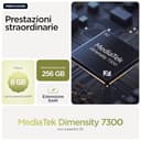 Motorola moto g86 8/256GB, Fotocamera 50MP + sensore antisfarfallio, Display 6.67" pOLED 120Hz, batteria 5200mAh, MediaTek Dimensity 7300, Android 15, Golden Cypress, g56, PANTONE Golden Cypress - 7