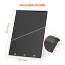 onlyfire Piastra in Ghisa per Griglie a Gas Weber Genesis II & Genesis II LX 300 Series, Piastra Reversibile - 2