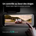 BOTSLAB 3K 4 Canali Dash Cam, Telecamera Anteriore 3K/4K e Telecamera per Auto 1080p*3 Sinistra Destra Interna, Dash Cam a 560° per Auto, 5,8GHz WiFi,GPS, Controllo Vocale, Scheda SD da 128 GB Inclusa - 7