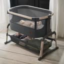 Maxi-Cosi Iora Air Beistellbett Baby, Co-Sleeper mit Allround-Netzgewebe, 0–6 Monate (9 kg), Schaukelmodus, 4 Neigungs- & 5 Höhenstufen, Leichtes Schieben, Leicht zu Tragen, 2 Räder, Beyond Grey - 9