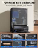 ECOVACS DEEBOT T90 PRO Omni Robot Vacuum and Mop,30,000Pa Blast Suction,OZMO Roller 3.0 Mopping,ZeroTangle 4.0,Hot Water Wash & 145°F Air Dry, AI Obstacle Avoidance (With 2L Cleaning Solution) - 6