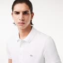 Lacoste PH4014 Men's Slim Fit Polo (UK, Alpha, L, Regular, Regular, White) - 3