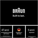 Braun Skin I·Expert Epilatore Luce Pulsata Smart, Epilazione Laser Peli Donna A Casa, Riduzione Permanente Peli, App Gratuita, Pochette, Mini Depilatore Viso, Rasoio Gillette Venus, 4 Testine, PL7432 - 9