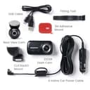 Nextbase 222XR Dash Cam Front and Rear Camera - 1080p Full HD Car Camera Dashcam - Night Vision, Intelligent Parking Mode, G-Sensor, Motion Detection, Loop Recording, 2.5" IPS Screen, Magnetic Mount - 2