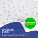 Chicco Next2Me - Juego de 2 sábanas para Cuna, 100% algodón Suave, Accesorio Original y Oficial para Cuna Next2Me Co-Sleeping Cuna, algodón y Confeti - 5