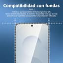 NEW'C 3 Piezas, Protector Pantalla para Samsung Galaxy S25, Cristal templado Antiarañazos, Antihuellas, Sin Burbujas, Dureza 9H, Ultra Transparente, Ultra Resistente - 3