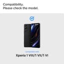 Spigen AlignMaster Tempered Glass Screen Protector for Xperia 1 VIII, Xperia 1 VII, VI (2 Pack) - 2