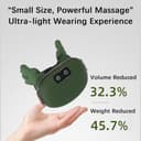 HIHOBDAY Massaggiatore per collo e spalle, a forma di mano per tessuti profondi 4D, con terapia del calore, dispositivo portatile per massaggio elettrico per alleviare il dolore - 6