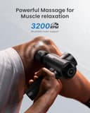 Massagepistole Wärme und Kälte, RENPHO Thermacool Massagepistole Massage Gun mit Hitze Kälte Function, Muskel Massagegerät für Heimbüro-Workout, Ganzkörper Muskelmassage Entspannung - 7