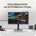 LG Monitor 27U730A-B.AEU, 27", 4K UHD (3840x2160), HDR10, IPS, webOS 24, USB-C (90W), Bluetooth, DCI-P3 90%, HDMI, DisplayPort, HDR Effekt, Schwarz - 2