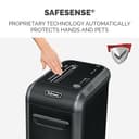 Fellowes ‎Powershred 99Ci 18-Sheet 100% Jam-Proof Heavy Duty Crosscut Paper Shredder Machine for Office and Home, Black/Gray 3229901 - 3