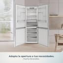 Cecotec Frigorífico Combi Con Dispensador de Agua 322L Bolero CoolMarket Combi 322i WD Inox D. 185,5cm de Alto, 59,5cm de Ancho, Tecnología Multi Airflow, HumidityFlex HUB, LED Interior - 11