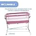 Chicco Next2Me Pop Up Baby Cot for Newborns, Co-Sleep Cot, Compact Closure, Portable Anywhere, Folding Latches, Height Adjustable, Includes Mattress and Travel Bag, Pink - 6