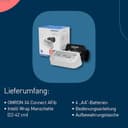 OMRON X4 Connect AFib - Automatisches Blutdruckmessgerät mit App und Bluetooth, Oberarm-Blutdruckmessgerät mit Vorhofflimmern (AFib) Erkennung | klinisch validiert | Diabetiker & Schwangere | 22-42cm - 8