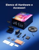 Govee LED TV Retroilluminazione 3 con Doppia Telecamera da 4 MP, Striscia LED RGBWIC 3,6 m con Sincro Schermo per TV da 55-65 Pollici, 60 LED/m, Filtro AI, Comando App/Voce, Compatibile Matter/Alexa - 8
