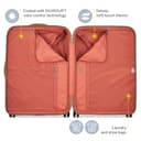 DELSEY PARIS Chatelet Hard+ Hardside Luggage with Spinner Wheels, Angora, Checked-Medium 24 Inch, Chatelet Air 2.0 Hardside Luggage with Spinner Wheels - 3