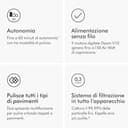 Dyson Cyclone V10 Absolute aspirapolvere senza filo, 150 Airwatt, autonomia 60 minuti – tecnologia anti-groviglio, spazzola Fluffy per pavimenti duri - 5