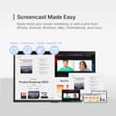 NearHub Board S65 Smart Whiteboard 4K Multi-Touch 8GB+128GB, trabajo híbrido con cámara/micrófono/altavoz, lienzo de colaboración, colaborar y almacenamiento en la nube, con soporte de pared - 6