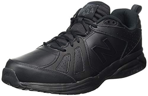 New Balance 624v5 Men's Cross Trainer, Black - Black -