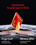 REDMAGIC 10 Pro 144Hz Cellulare Gaming, Smartphone Android 5G, 16GB RAM+512GB ROM, Snapdragon 8 Elite, 6.85" AMOLED Schermo, FHD+ Telefono Gaming, 50MP Fotocamera, 80W Caricatore, Dual-Sim Argento - 6