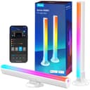 Govee RGBIC LED Lightbar, WiFi TV Hintergrundbeleuchtung für 45-70 Zoll mit Doppelte Lichtperlen, 3 Platzierungsoptionen, funktioniert mit Alexa und Google Assistant, dimmbare Weiß fürTV & PC - 1