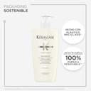 Kérastase Densifique Femme, Champú Densificante, Aumenta el Volumen, Corporiza y Revitaliza la Fibra, Enriquecido con Ácido hialurónico y Glucopéptidos, Cabello Fino y Debilitado, Bain Densité, 500 ml - 7