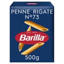 Barilla Pasta Penne Rigate N.73, Pasta Corta di Semola di Grano Duro, I Classici, Tempo di Cottura 11 Minuti, Confezione da 500g - 1