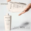 Kérastase | Densifique Femme, Champú Densificante, Aumenta el Volumen, Para Pelo Fino y Debilitado, Bain Densité, Recarga 500 ml - 4