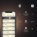 Philips Hue Pacchetto vantaggio - E14 - con 4 Lampadine LED a Candela - Luce bianca e colorata - Incl. Hue Interruttore Dimmer - Hue White and Color Ambiance - 9