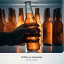 Cecotec Frigorífico Combi Total No Frost de 322L Bolero CoolMarket Combi 322i WD Inox E. 185,5 cm de Alto, 59,5 cm de Ancho, Clase E, Tecnología Multi Airflow, HumidityFlex HUB, LED Interior, Inox - 9