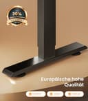 MAIDeSITe höhenverstellbarer Schreibtisch elektrisch mit starken Motor, tischgestell höhenverstellbar 2 teiligen Beinen sowie auch 4 Memory-Steuerung Schreibtisch -T1 Pro(Schwarz) - 6