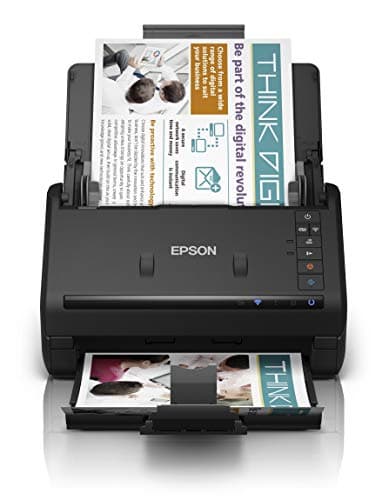 Epson WorkForce ES-500WII - Scanner a colori wireless ad alta velocità, con software OCR