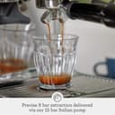 Sage - The Barista Express - Bean to Cup Coffee Machine with Grinder and Manual Milk Frother - 16 Grind Settings, 15 Bar Pump, PID Temp Control, Black Sesame - 4